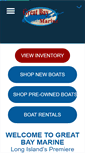 Mobile Screenshot of greatbayboats.com